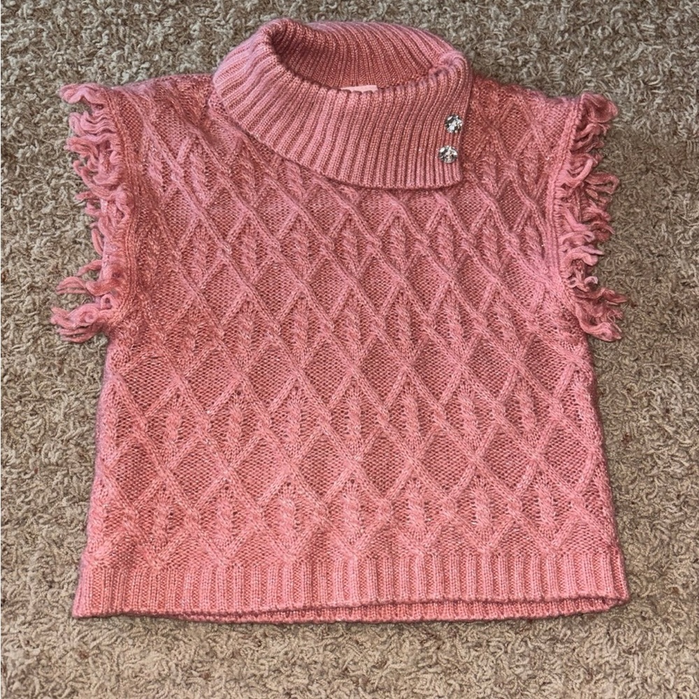 Girls Pink Sweater